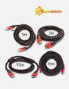 Hdmi To Hdmi 1.5m/3m/5m/10 Meters Ultra High Speed Hdmi Cable