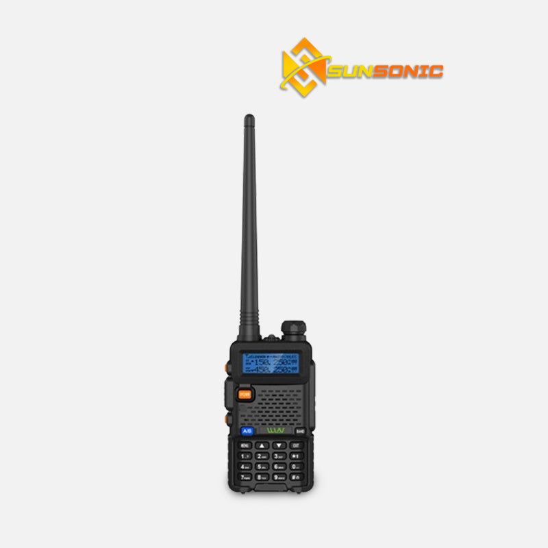 WLN KD-UV1 UHF 400-470MHz/ VHF136-174MHz Two-Way Walkie Talkie Radio 5W 199 Channel
