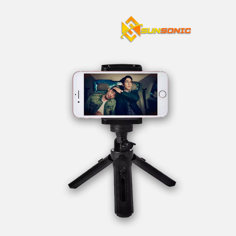 Mini Desktop Tripod Support Rotation Foldable Bracket Stand Holder For Phone Camera