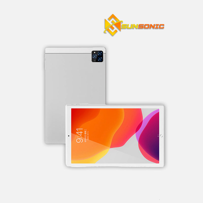 SUNSONIC X20 Tablet 11 Inch 8GB 128GB Android Dual Sim High Resolution Student Learning Online Tablet with Type- C Input