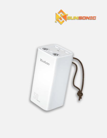 Yoobao H5 50000mAh 185Wh One Input Four Output SCP 22.5W PD20W Multi-Function High Capacity Fast Charging Power Bank With LED Flashlight