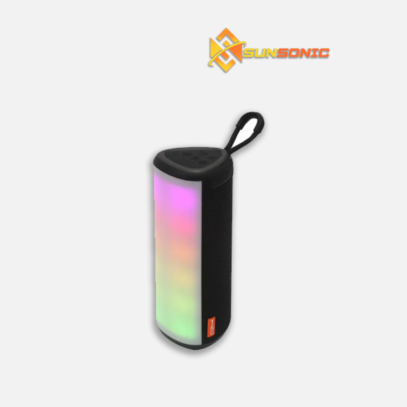 T&G TG-357 TWS Bluetooth Speaker V5.3 Stereo Super Bass Sound Speaker support TF Card, USB, AUX In, FM Radio, Hands-Free Call Function with LED Lights Portable Bluetooth Speaker
