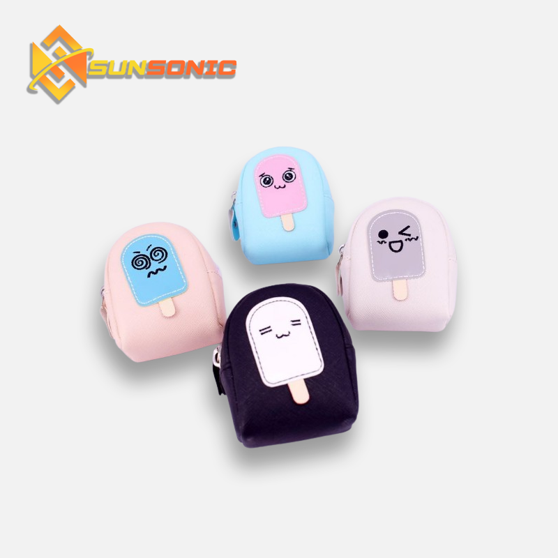 Popsicle Design Cute Coin Purse Key Chain