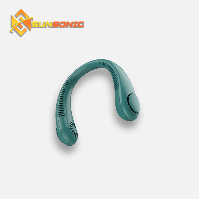 USB Rechargeable Mini Portable Neck Fan Sports Fans For Outdoor Hanging Neck Fan M66