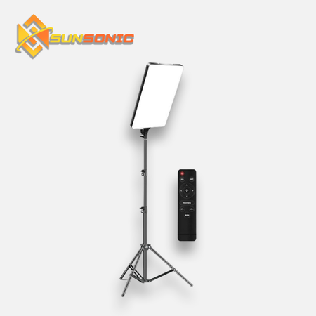 16 Inch LED Video Panel Light Make up Lighting Tripod Stand Dimmable Photography Lamp